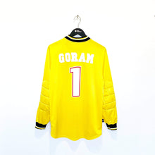 Load image into Gallery viewer, 1997/98 GORAM #1 Rangers Vintage Nike Home GK Football Shirt (M) Scotland