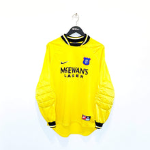 Load image into Gallery viewer, 1997/98 GORAM #1 Rangers Vintage Nike Home GK Football Shirt (M) Scotland