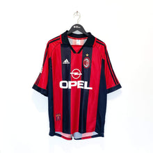 Load image into Gallery viewer, 1998/00 N'GOTTY #25 AC Milan Vintage adidas MATCH WORN Home Football Shirt (XL)