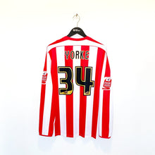Load image into Gallery viewer, 2006/07 YORKE #34 Sunderland Vintage Lonsdale Football Shirt (XL) Signed Issued
