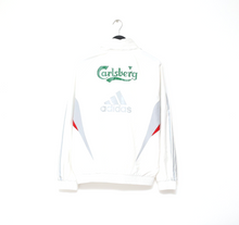 Load image into Gallery viewer, 2008/09 LIVERPOOL adidas Formotion Football Player Issue 1/4 Zip Training Top (M)