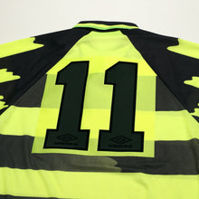 Load image into Gallery viewer, 1996/97 Cadete #11 Celtic Vintage Umbro Away Football Shirt (M)9