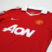 Load image into Gallery viewer, 2010/11 Berbatov #9 Manchester United Vintage Home Football Shirt (M)4