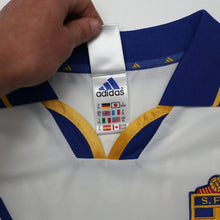 Load image into Gallery viewer, 2000/02 Larsson #20 Sweden Vintage adidas Away Football Shirt (XL) Euro 200018