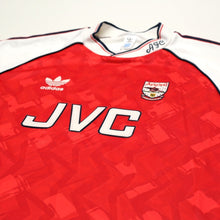 Load image into Gallery viewer, 1991/93 Wright #8 Arsenal Retro adidas Originals Home Football Shirt (M)4