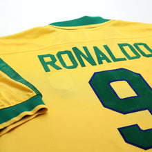 Load image into Gallery viewer, 1997/98 Ronaldo #9 Brazil Vintage Nike Home Football Shirt (XL) Le Tournoi15