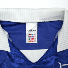 Load image into Gallery viewer, 1996/97 Gascoigne #8 Rangers Vintage adidas Home Football Shirt (XL)15