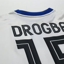 Load image into Gallery viewer, 2003/05 Drogba #15 Chelsea Vintage Umbro UCL Away Football Shirt (L)11