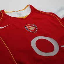 Load image into Gallery viewer, 2004/05 Henry #14 Arsenal Vintage Nike Home Football Shirt (M)5
