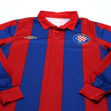 Load image into Gallery viewer, 2011/12 Hajduk Split Vintage Umbro Centenary Long Sleeve Away Football Shirt (M)3