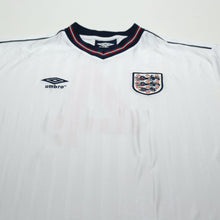 Load image into Gallery viewer, 1986 Hoddle #4 England Retro Umbro Home Football Shirt (XL) Mexico World Cup3