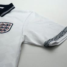 Load image into Gallery viewer, 1990/92 Gascoigne #19 England Retro Umbro Home Football Shirt (S) Italia 905