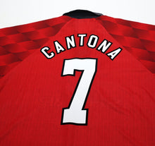 Load image into Gallery viewer, 1996/98 CANTONA #7 Manchester United Vintage Umbro Home Football Shirt (XL)