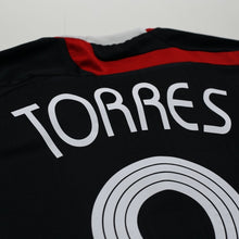 Load image into Gallery viewer, 2007/08 Torres #9 Liverpool Vintage adidas Third L/S Football Shirt (S)12