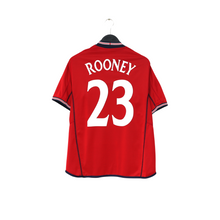 Load image into Gallery viewer, 2002/04 Rooney #23 England Vintage Umbro Away Debut Football Shirt (M) Australia1