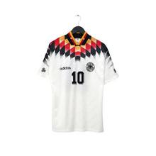 Load image into Gallery viewer, 1990 Matthaus #10 Germany Vintage adidas Football Shirt (S) USA 940