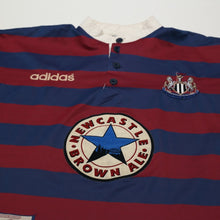 Load image into Gallery viewer, 1995/96 Ginola #14 Newcastle United Vintage adidas Away Football Shirt (S)3