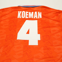 Load image into Gallery viewer, 1994 Koeman #4 Holland Vintage Lotto Home Football Shirt (M) Netherlands8