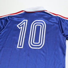 Load image into Gallery viewer, 1982 Platini #10 France Retro adidas Originals Home Football Shirt (M/L)8