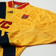 Load image into Gallery viewer, 1993/94 Wright #8 Arsenal Retro adidas Equipment Away L/S Football Shirt (S/M)5