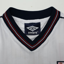 Load image into Gallery viewer, 1986 Lineker #10 England Retro Umbro Home Football Shirt (M) Mexico World Cup 8614