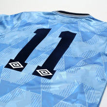 Load image into Gallery viewer, 1989/91 Lake #11 Manchester City Retro Umbro Home Football Shirt (S)10