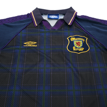 Load image into Gallery viewer, 1994/96 Scotland Vintage Umbro Home Football Shirt (L) Euro 963