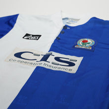 Load image into Gallery viewer, 1996/98 Duff #32 Blackburn Rovers Vintage ASICS Home Football Shirt (M)6