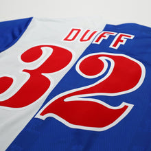 Load image into Gallery viewer, 1996/98 Duff #32 Blackburn Rovers Vintage ASICS Home Football Shirt (M)10