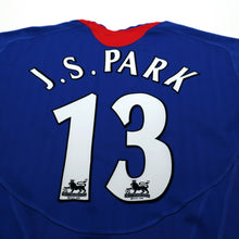 Load image into Gallery viewer, 2005/06 Park Ji-Sung #13 Manchester United Vintage Nike Away Football Shirt (L)8
