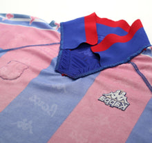 Load image into Gallery viewer, 1995/97 Barcelona Vintage Kappa Home Football Shirt Jersey (L) Ronaldo Era