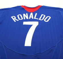 Load image into Gallery viewer, 2005/06 RONALDO #7 Manchester United Vintage Nike Away Football Shirt (XL)