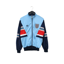 Load image into Gallery viewer, 1987/90 England Vintage Umbro Track Top Jacket (S/M) Euro 880