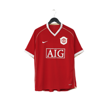 Load image into Gallery viewer, 2006/07 Ronaldo #7 Manchester United Vintage Nike Home Football Shirt (L)1