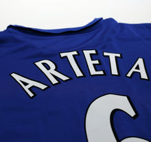 Load image into Gallery viewer, 2005/06 ARTETA #6 Everton Vintage Umbro Long Sleeve Home Football Shirt (XXL)