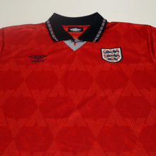 Load image into Gallery viewer, 1990/93 England Retro Umbro Away Football Shirt (XL) Italia 903