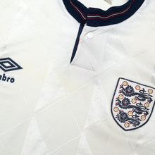 Load image into Gallery viewer, 1988/90 England Vintage Umbro Home Football Shirt (38/40) M7