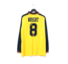 Load image into Gallery viewer, 2019/20 WRIGHT #8 Arsenal Retro adidas Originals L/S Away Football Shirt (L)