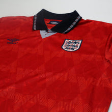 Load image into Gallery viewer, 1990/93 England Retro Umbro Away Football Shirt (XL) Italia 904