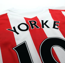 Load image into Gallery viewer, 2007/08 YORKE #19 Sunderland Vintage Umbro Football Shirt (M/L)
