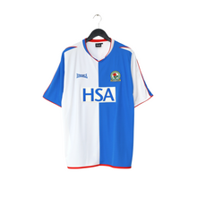 Load image into Gallery viewer, 2004/05 Tugay #8 Blackburn Rovers Vintage Lonsdale Home Football Shirt (L)1