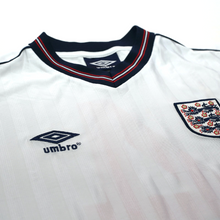 Load image into Gallery viewer, 1986 Hoddle #4 England Retro Umbro Home Football Shirt (XL) Mexico World Cup6