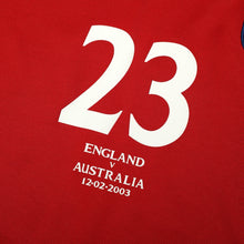 Load image into Gallery viewer, 2002/04 Rooney #23 England Vintage Umbro Away Debut Football Shirt XL Australia5