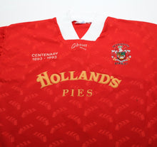 Load image into Gallery viewer, 1993/94 ACCRINGTON STANLEY Vintage Home Centenary Football Shirt (M)