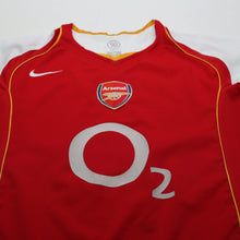 Load image into Gallery viewer, 2004/05 Henry #14 Arsenal Vintage Nike Home Football Shirt (M)3
