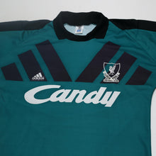 Load image into Gallery viewer, 1991/92 Liverpool Vintage adidas Equipment GK Football Shirt 38/40 (M) CANDY2
