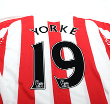Load image into Gallery viewer, 2007/08 YORKE #19 Sunderland Vintage Umbro L/S Football Shirt (M/L)