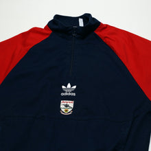 Load image into Gallery viewer, 1991/93 Arsenal adidas Originals 1/4 Zip Football Track Top Jacket (M) Drill Top2