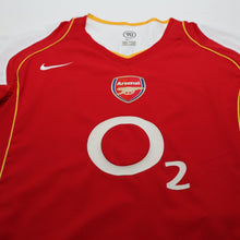 Load image into Gallery viewer, 2004/05 Henry #14 Arsenal Vintage Nike Home Football Shirt (XL)3