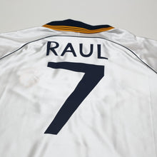 Load image into Gallery viewer, 1998/00 Raul #7 Real Madrid Vintage Retro adidas Home Football Shirt (XXL)10